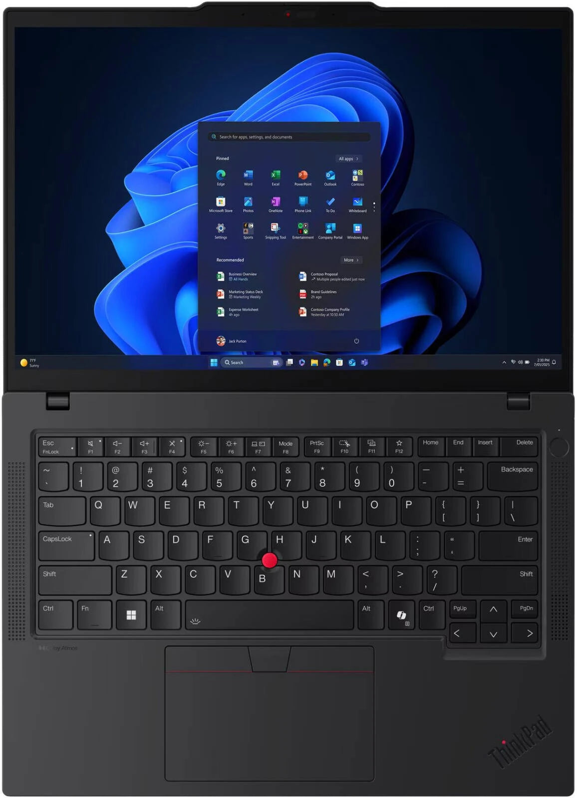 Lenovo Thinkpad T14 G6 - 14" - Core Ultra 7-255U - 32GB Ram DDR5 - 1TB NVME - Integrated Intel Graphics