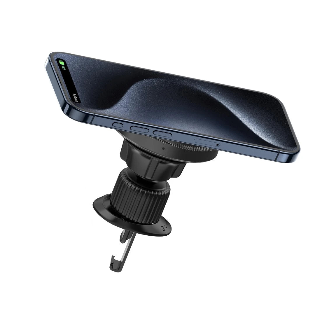 XO MAGNETIC WIRELESS VENT HOLDER BLK