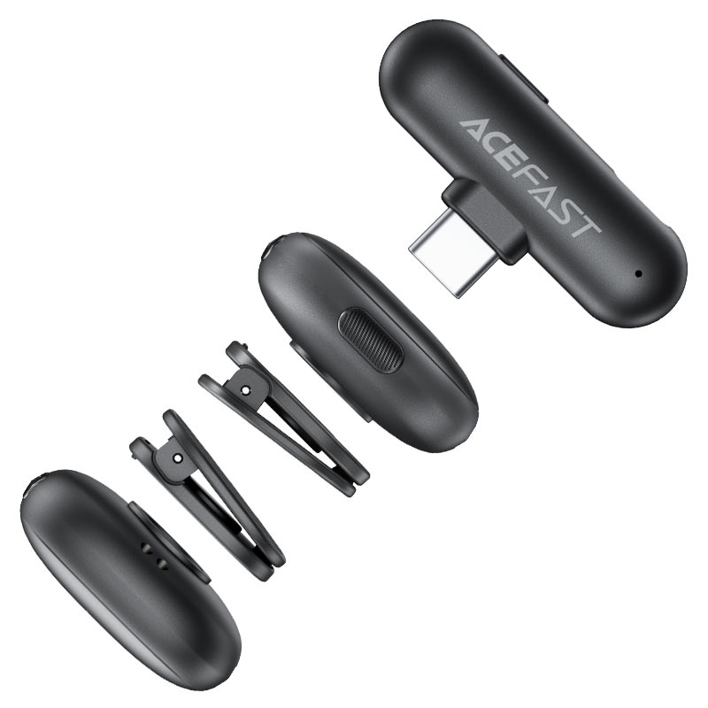 Acefast Wireless lavalier microphones R1