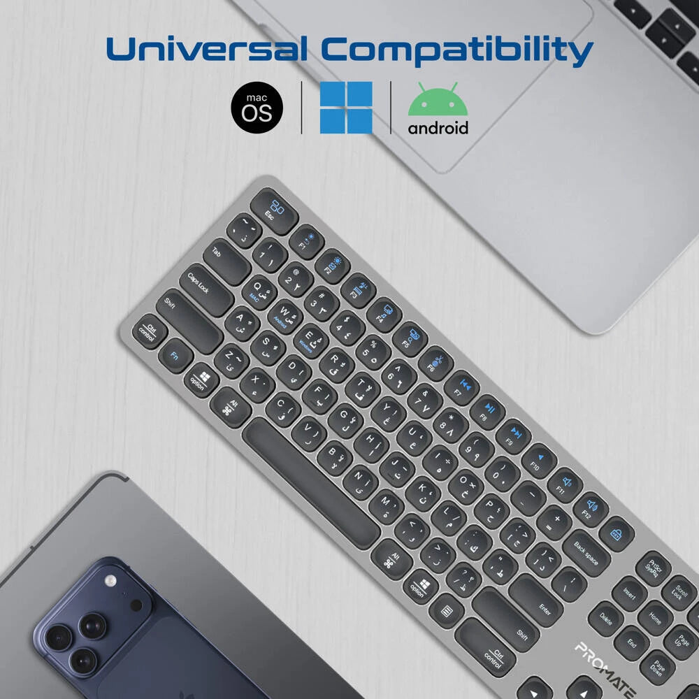 Promate ProKeys-X2 Slim Keyboard