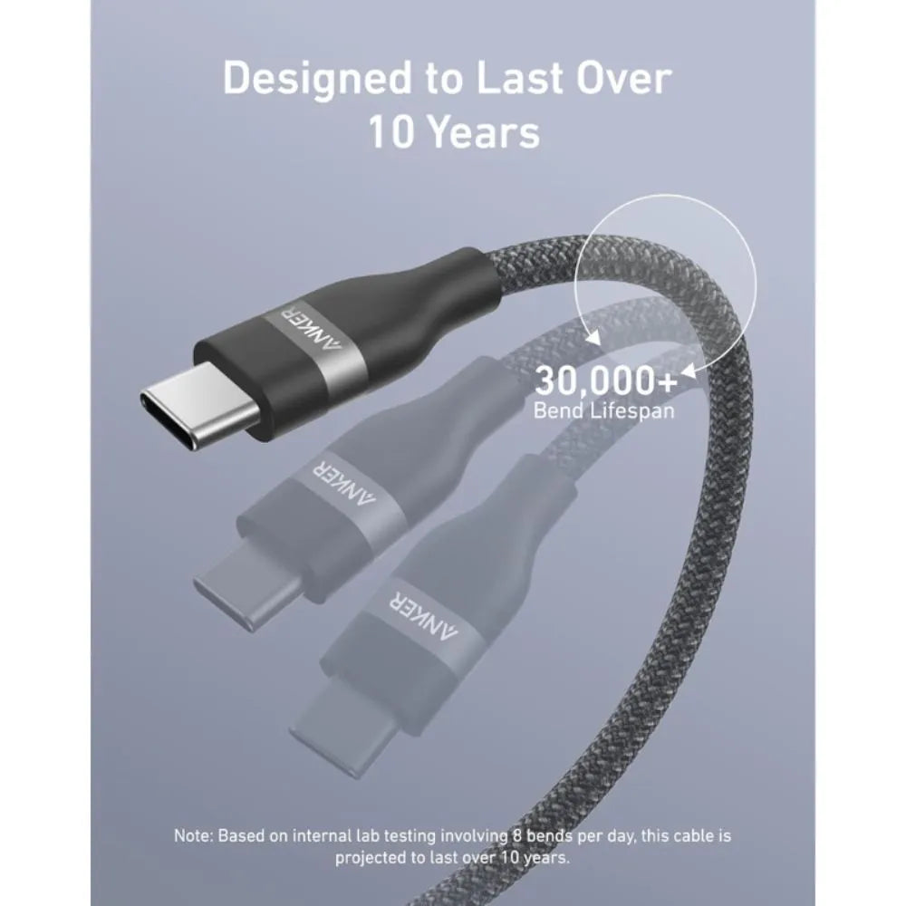 Anker USB-C to USB-C Cable 240W – Braided