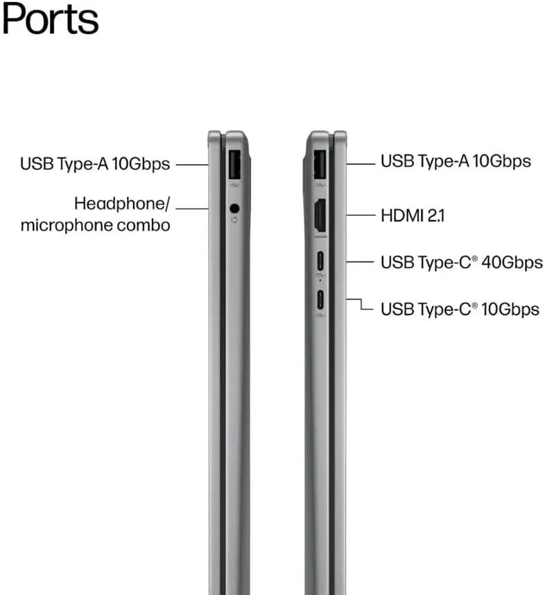 HP OMNIBOOK 5 FLIP- 16" - AMD Ryzen AI 5 340 - 16GB RAM DDR5 - 512GB NVMe - AMD Radeon 840M
