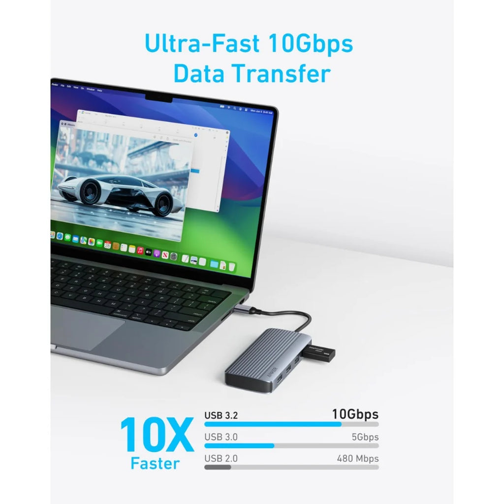 Anker USB-C Hub (7-in-1, Dual Display)