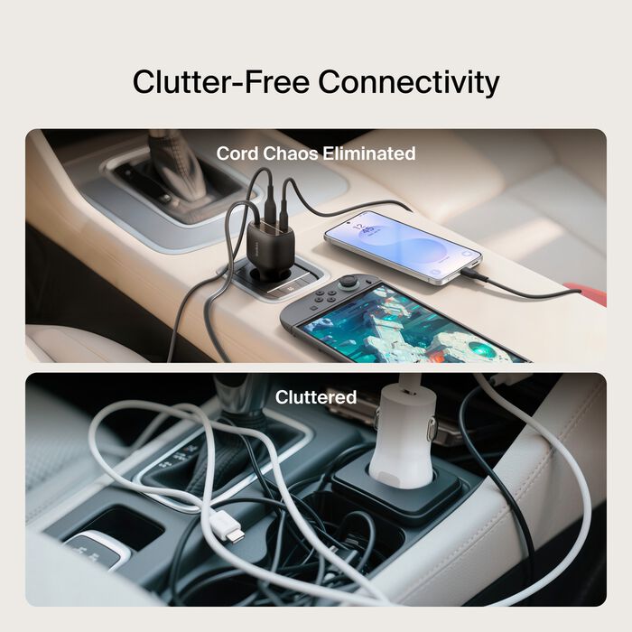 Belkin Boost Charge Retractable Car