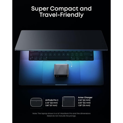 Anker Prime Charger   (160W,3 Ports,Smart Display)