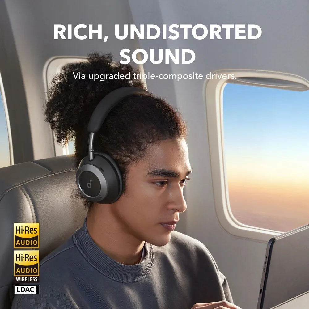 Soundcore by Anker Space One Pro Wireless Over-Ear Closed-Back Headphones