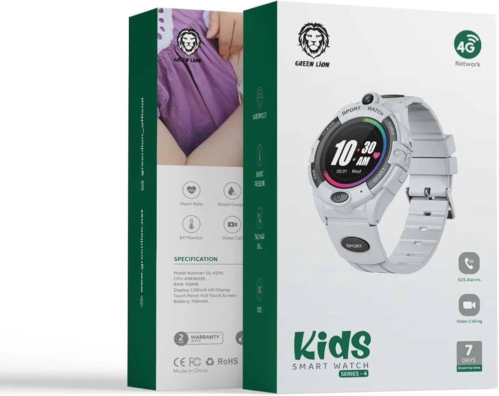 Green Lion 4G Kids Smart Watch Series 4