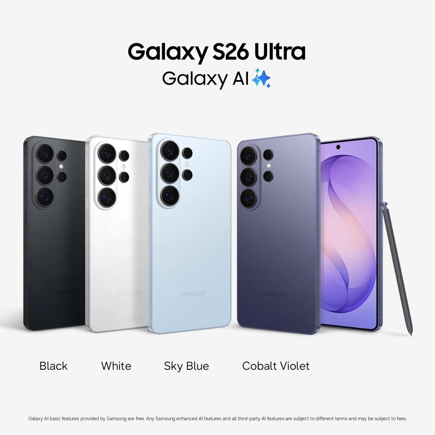 Samsung Galaxy S26 Ultra 1TB