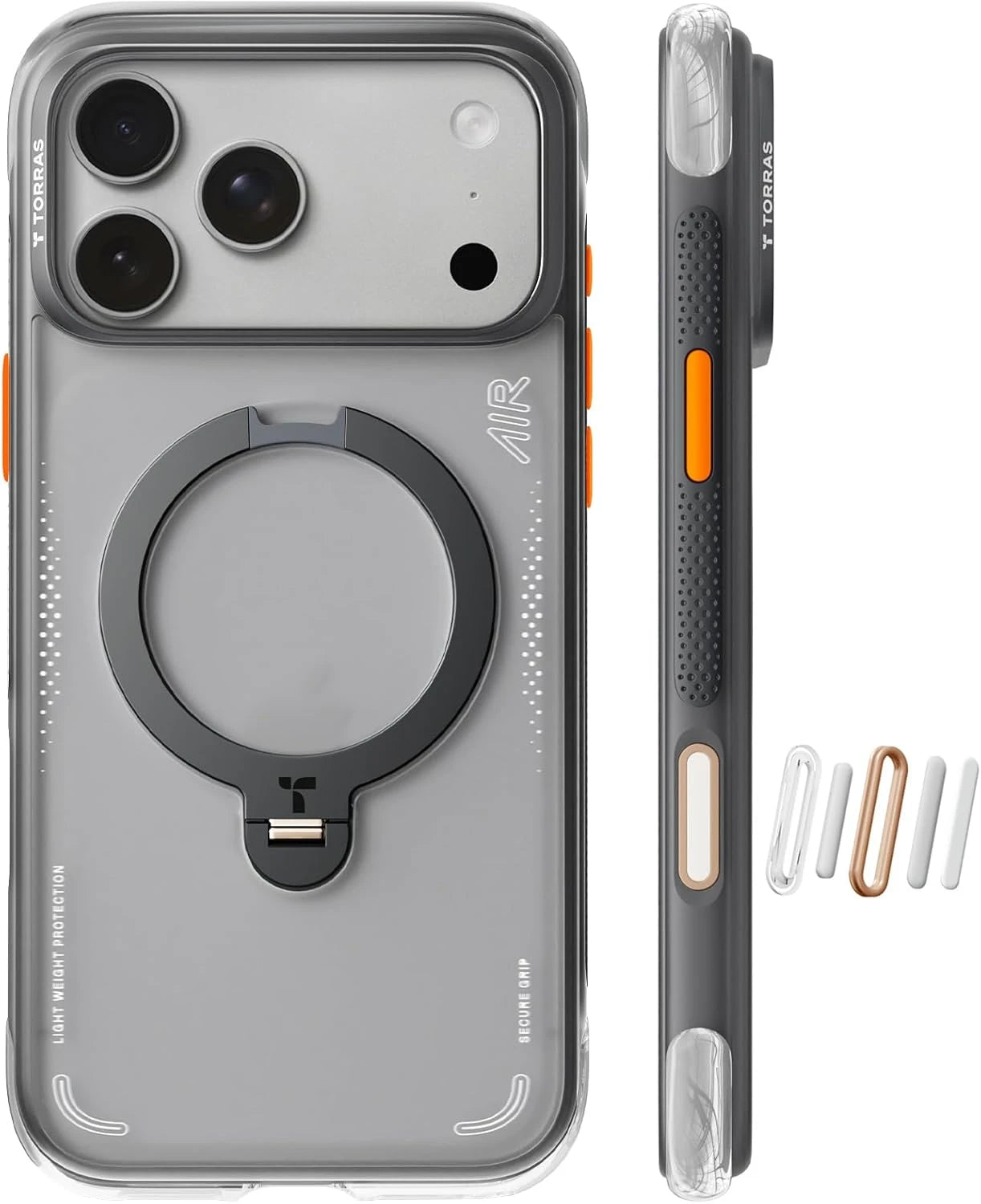 TORRAS Ostand Spin Air case Iphone 17 Pro