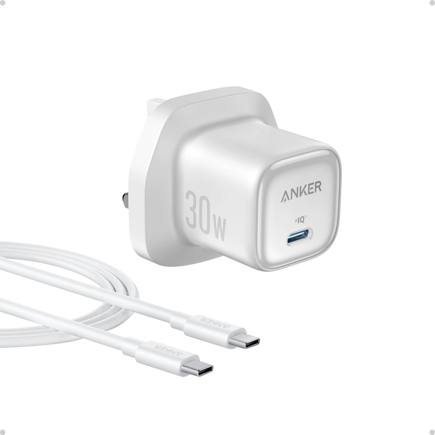 ANKER ZOLO CHARGER 30W ADAPTER WHT