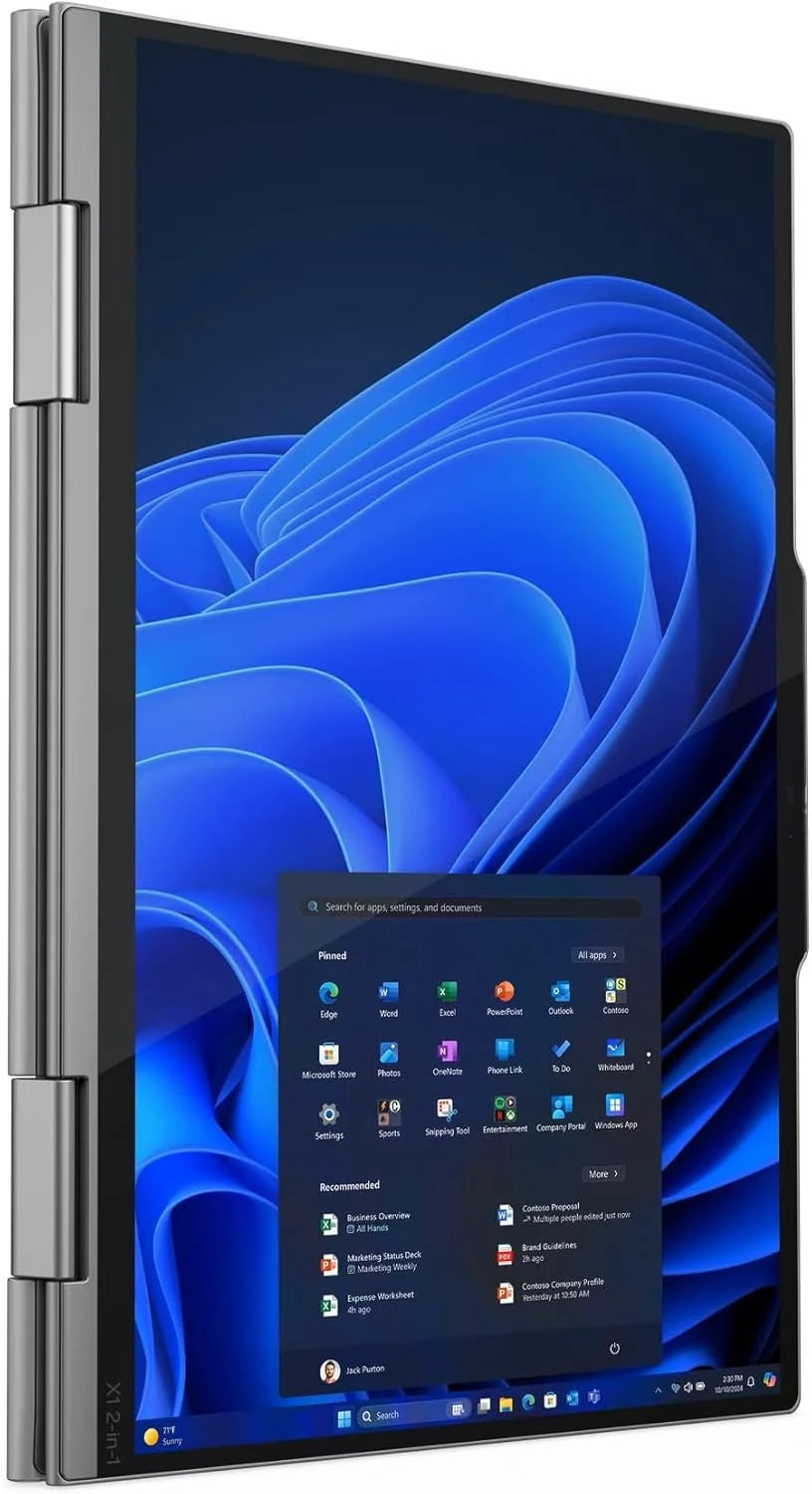 Lenovo Thinkpad X1 Gen 10 Aura Edition 2 in 1 - 14" - Core Ultra 7-255U - 32GB Ram DDR5 - 1TB NVMe - Integrated Intel Arc Graphics
