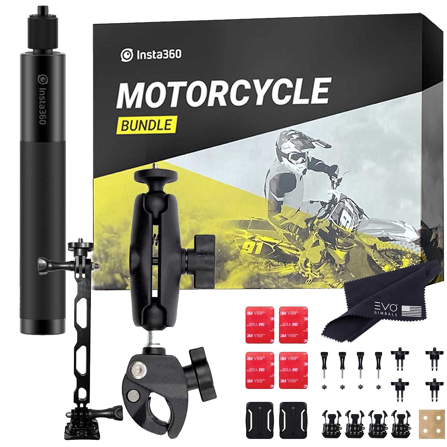 insta360 Motorcycle Mount Bundle