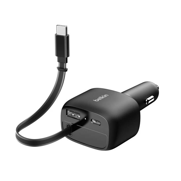 Belkin Retractable Car Charger 75W