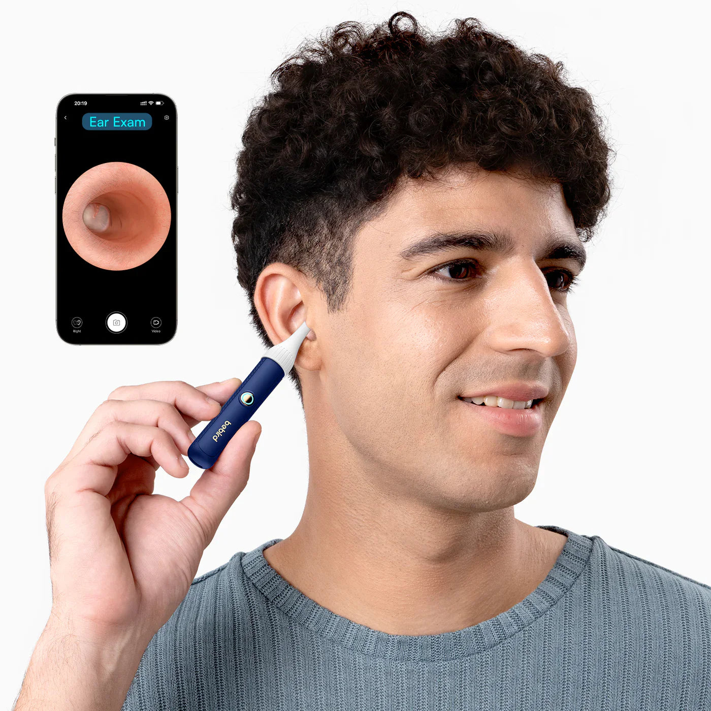 Bebird EarSight Plus Smart Visual Ear Cleaner – Blue