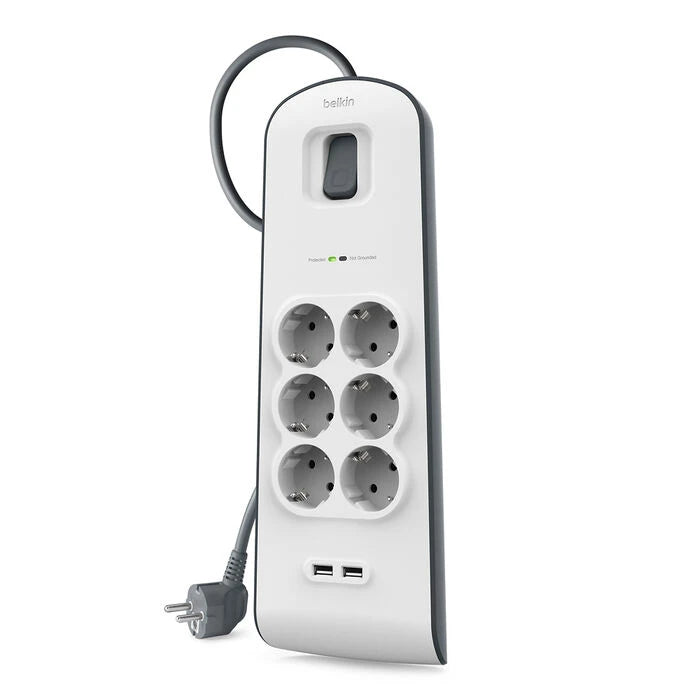 BELKIN SURGE PLUS POWER STRIP 2.4A