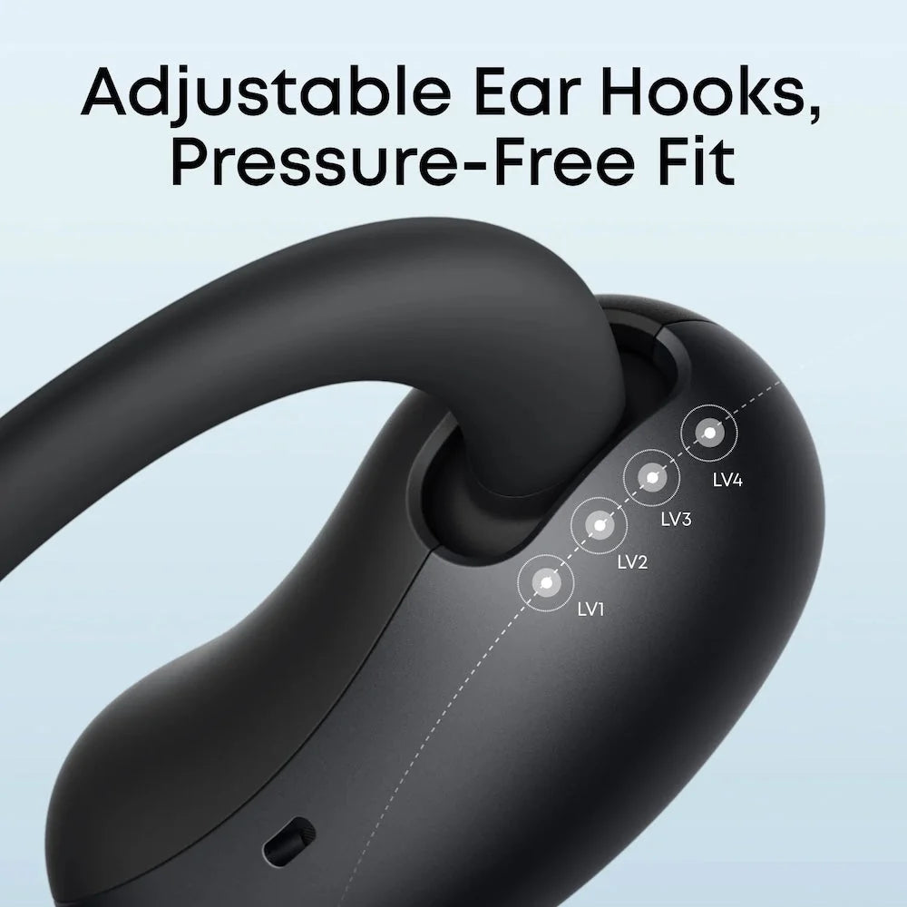 Soundcore AeroFit 2 | Adjustable Open-Ear Wireless Earbuds