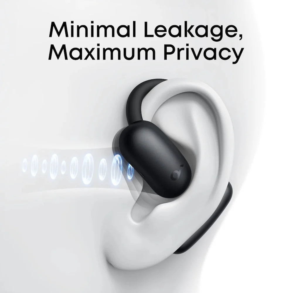 Soundcore AeroFit 2 | Adjustable Open-Ear Wireless Earbuds