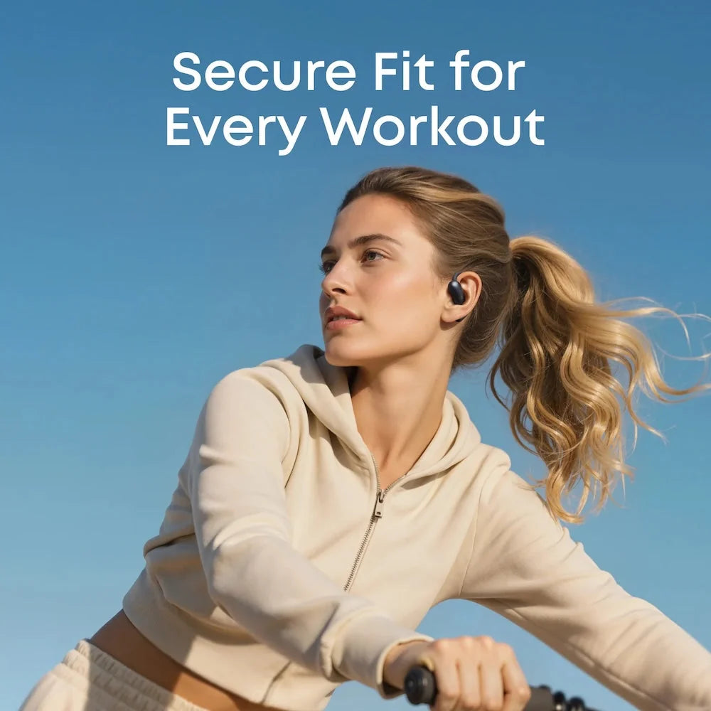Soundcore AeroFit 2 | Adjustable Open-Ear Wireless Earbuds