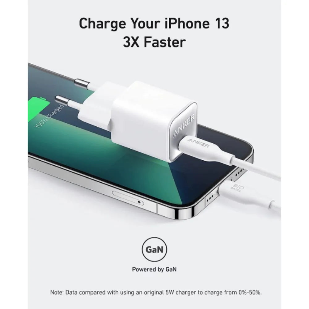 Anker 511 Charger (Nano 3, 30W) White