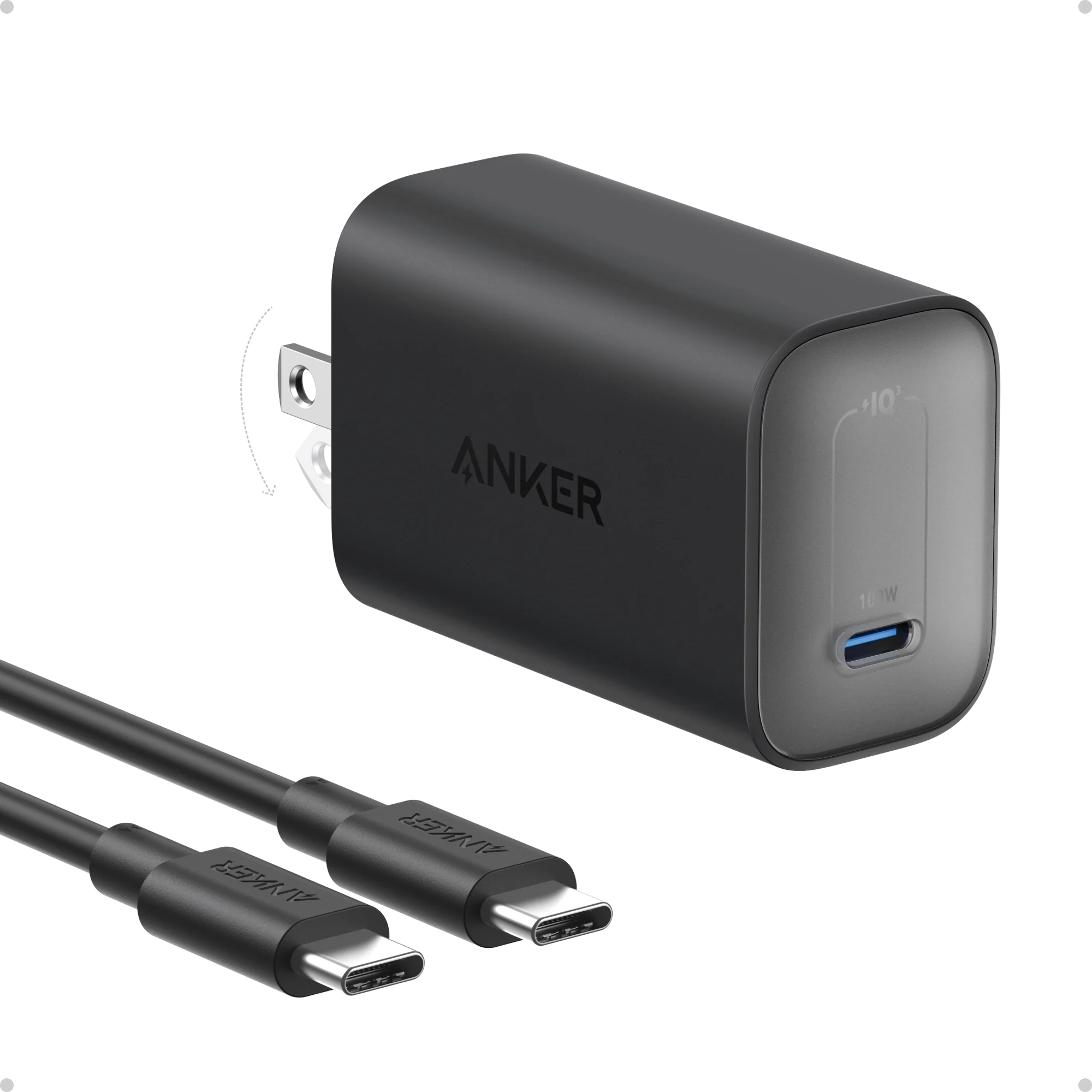 Anker Nano Charger 100W with 6ft 5A c-c cable
