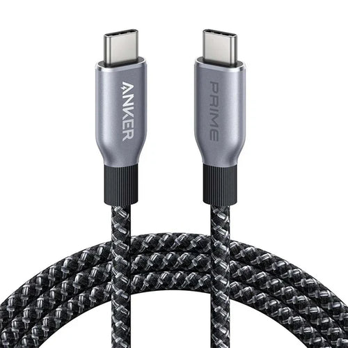 Anker Prime USB-C to USB-C Cable – 6ft (240W, Upcycled-Braided)