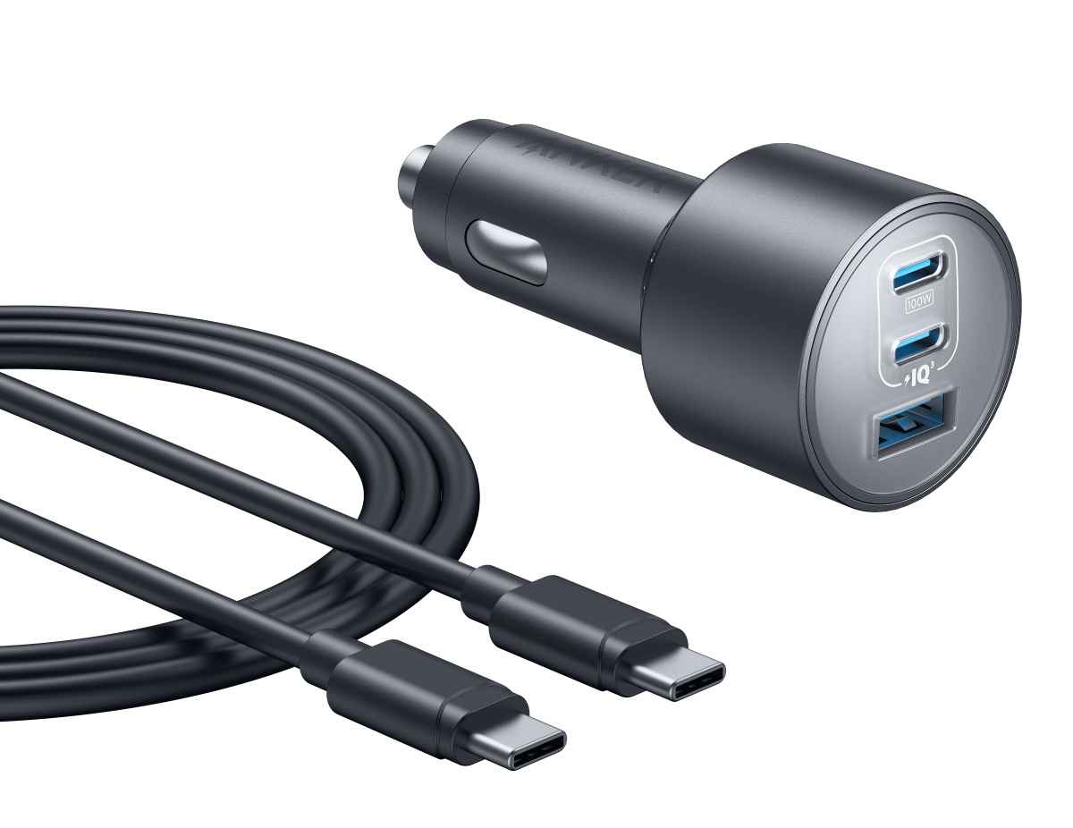 Anker (167.5W, 3 Ports) Nano Car Charger