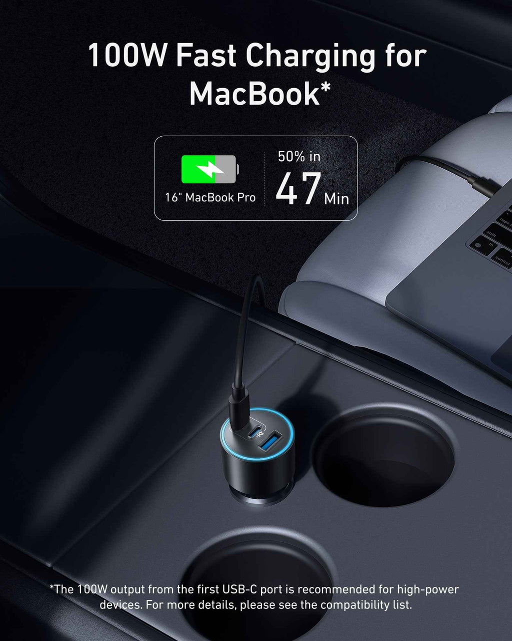 Anker (167.5W, 3 Ports) Nano Car Charger
