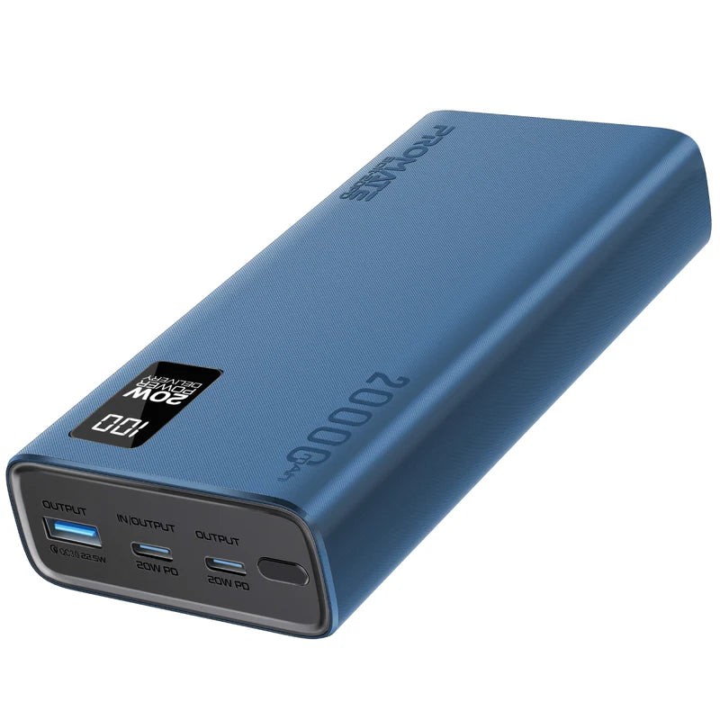 Promate Power Bank 20 000MAH 20W
