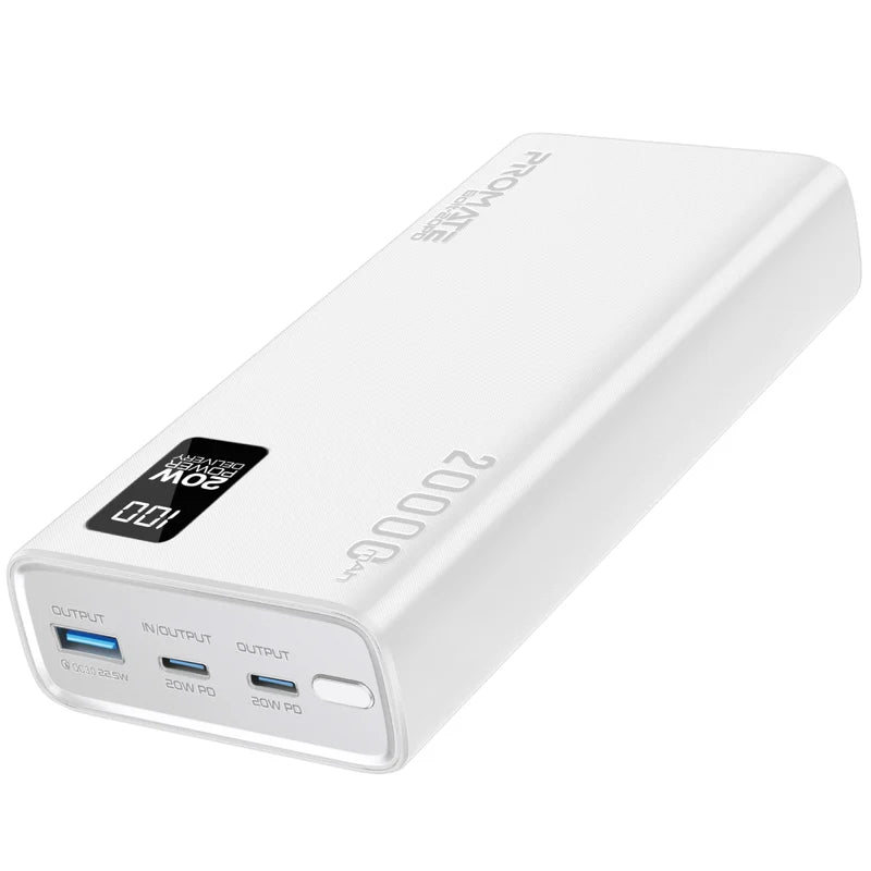 Promate Power Bank 20 000MAH 20W
