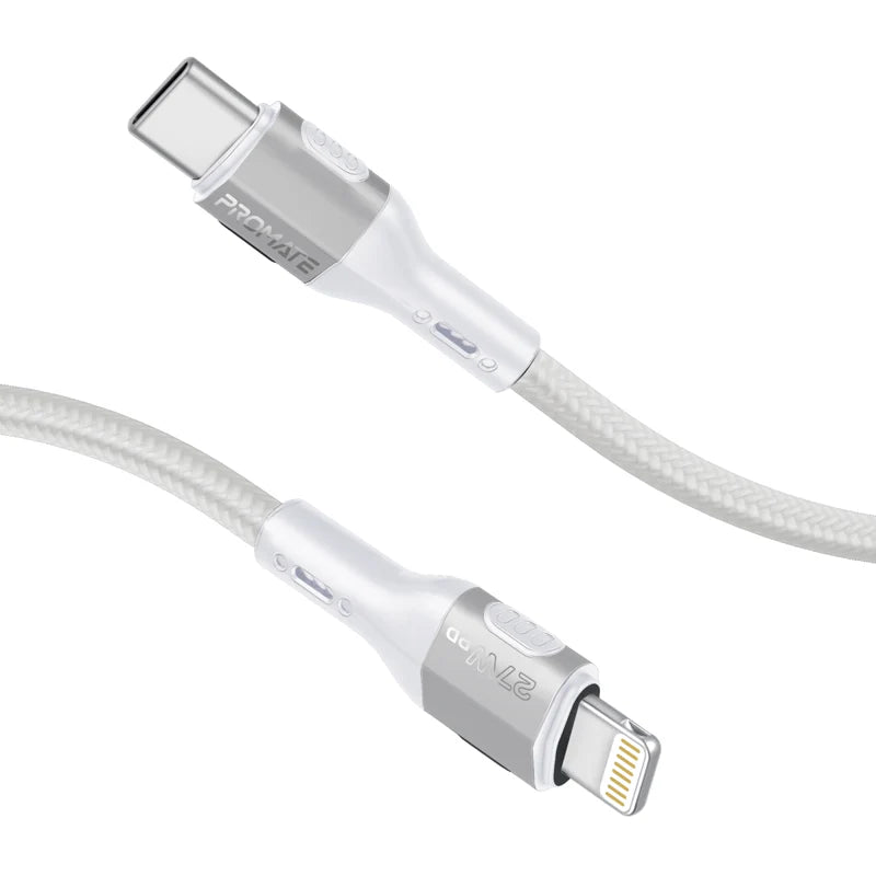 PROMATE TOUGH-BUILT 1.2M 27W C2LIGHTNING CABLE