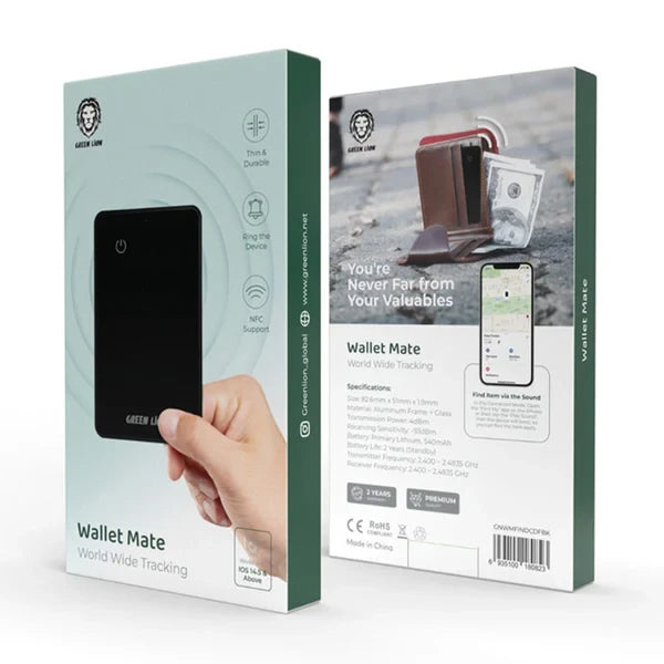 Green Lion Wallet Mate