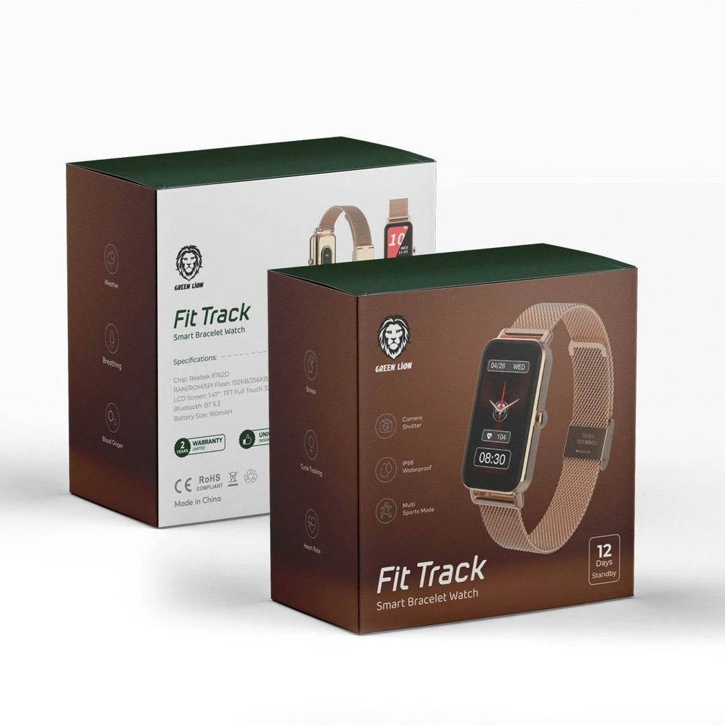 Green Lion Fit Track Gold