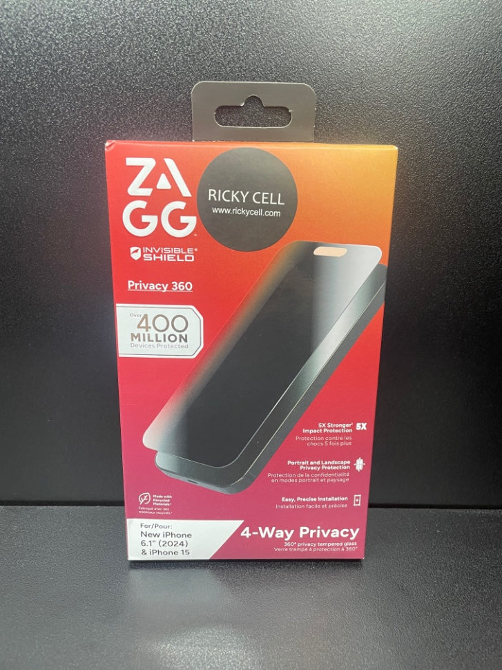 ZAGG 4-WAY PRIVACY SCREEN Iphone 16