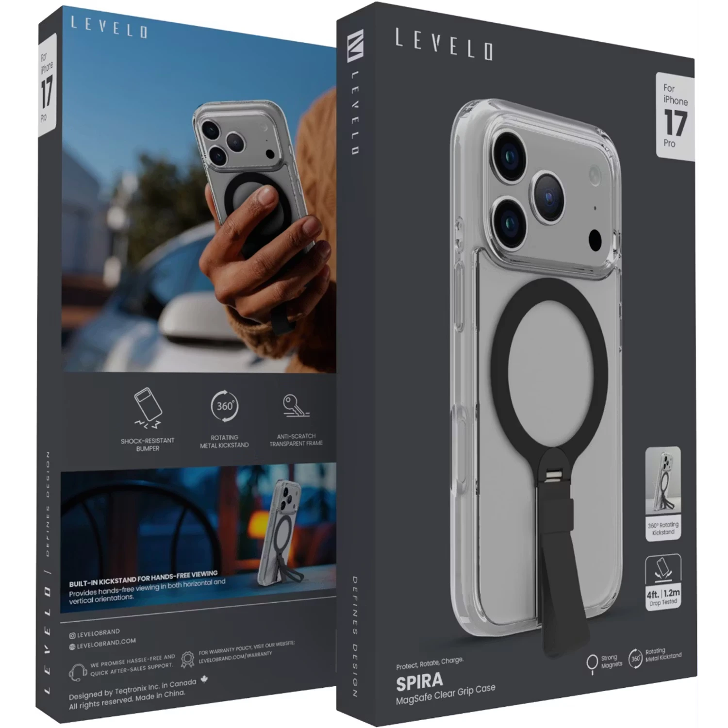 Levelo Spira MagSafe for Iphone 17 Pro