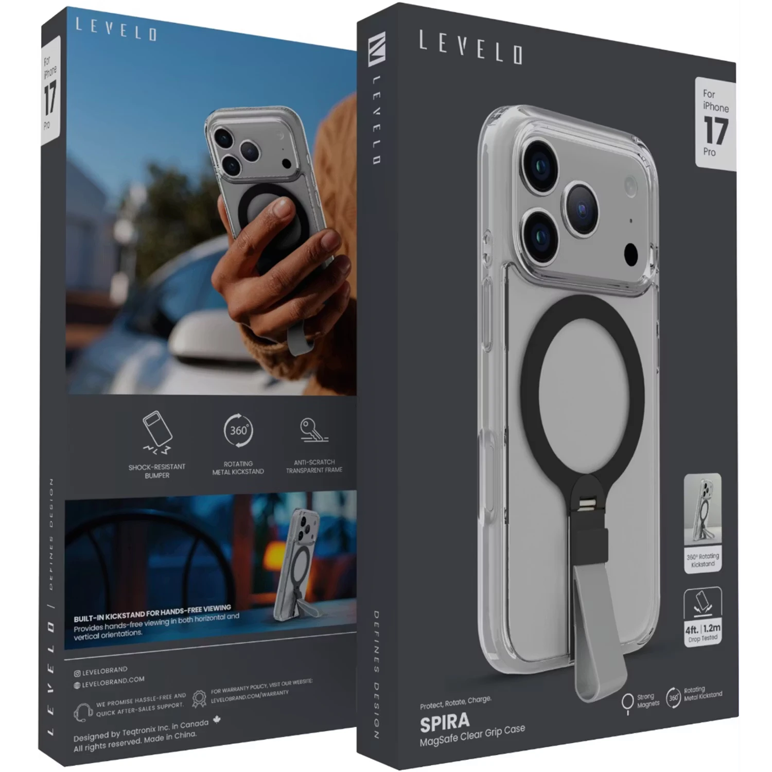 Levelo Spira MagSafe for Iphone 17 Pro