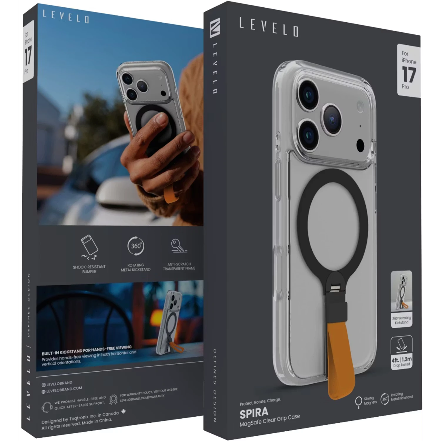 Levelo Spira MagSafe for Iphone 17 Pro