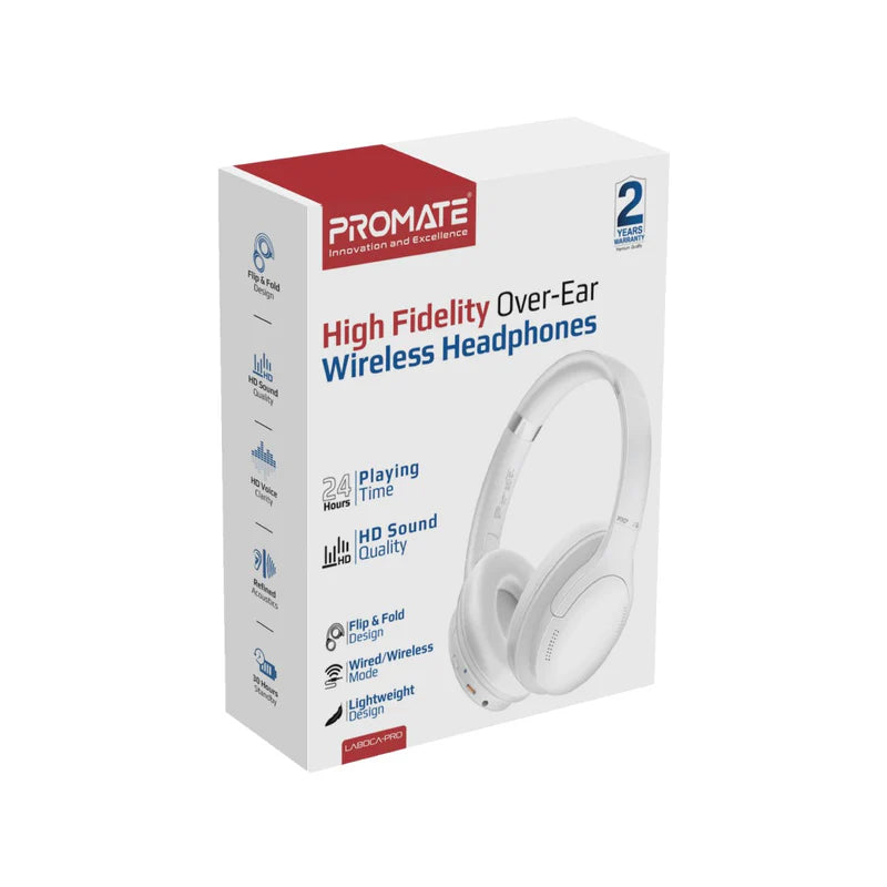 PROMATE OVER-EAR WIRELESS HEADPHONES