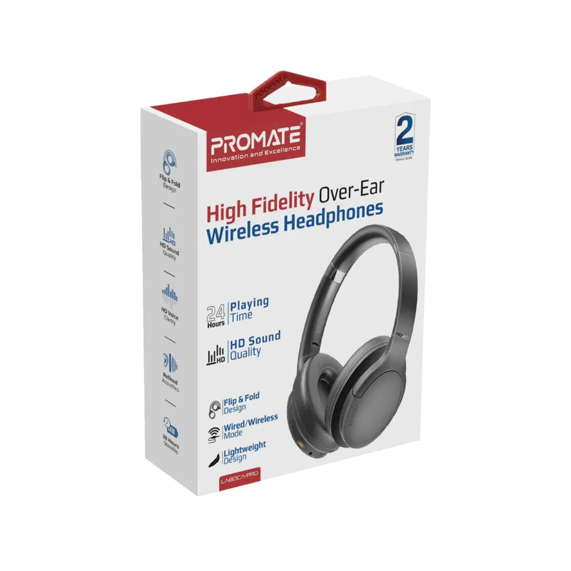 PROMATE OVER-EAR WIRELESS HEADPHONES