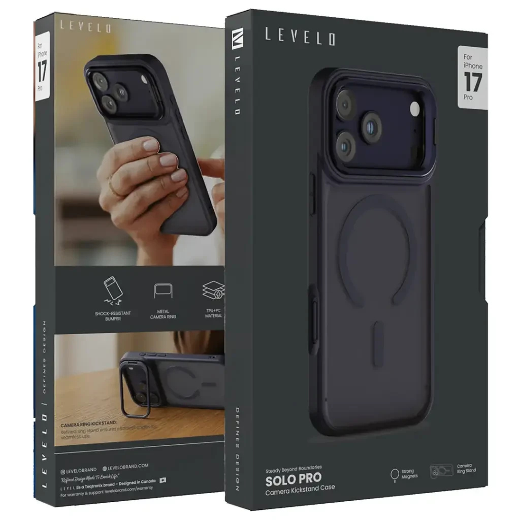 Levelo Solo Pro Camera Kickstand Case