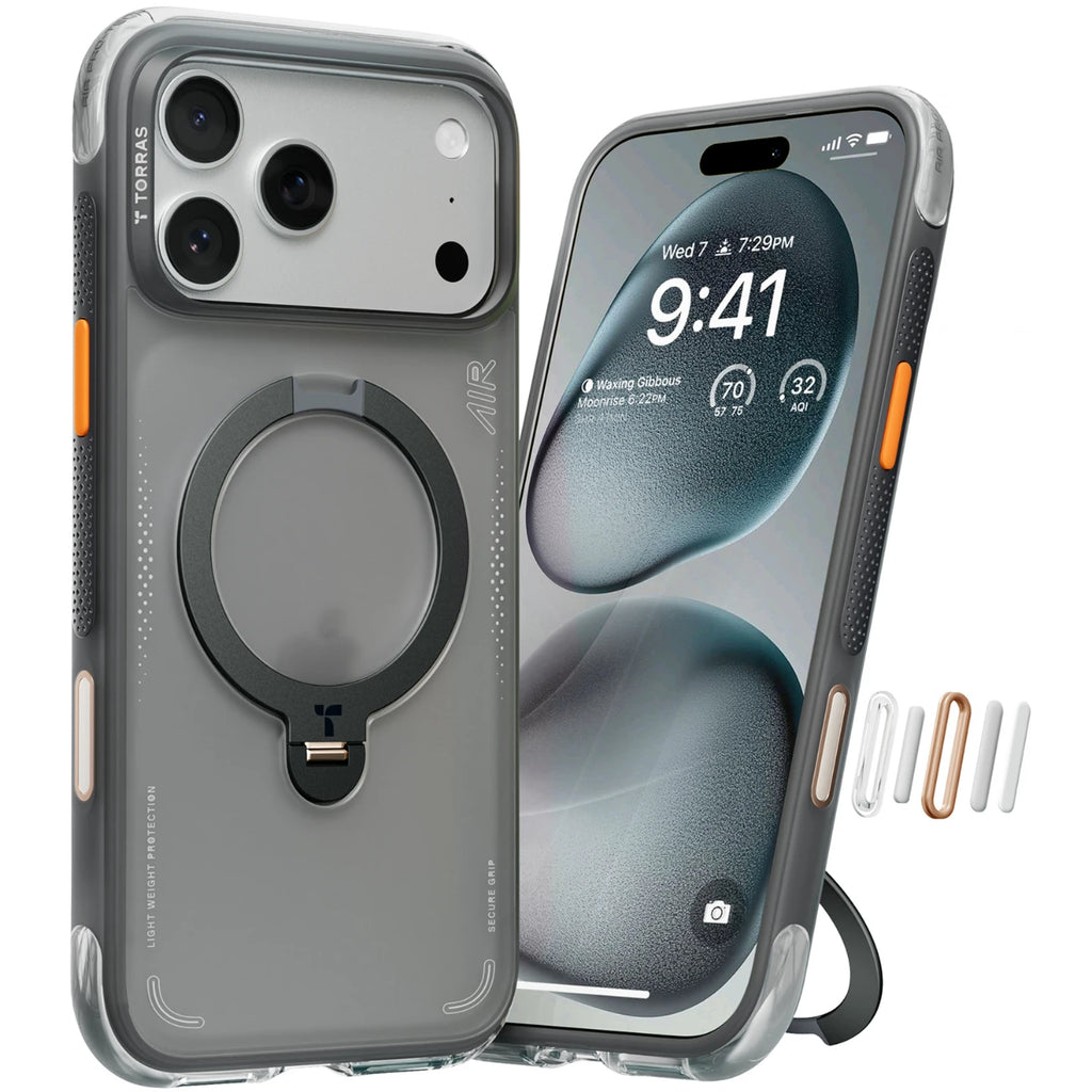 TORRAS Ostand Spin Air case Iphone 17 Pro