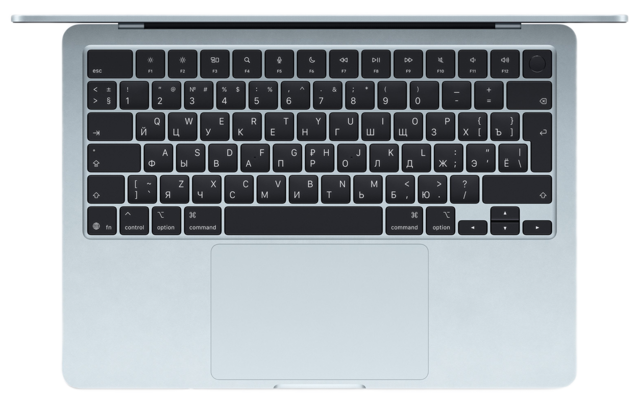 Apple MacBook Air 15-inch model (2026) in Sky Blue