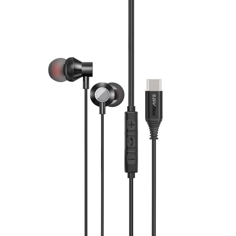 PROMATE IN-EAR WIRED EARP TYPE-C