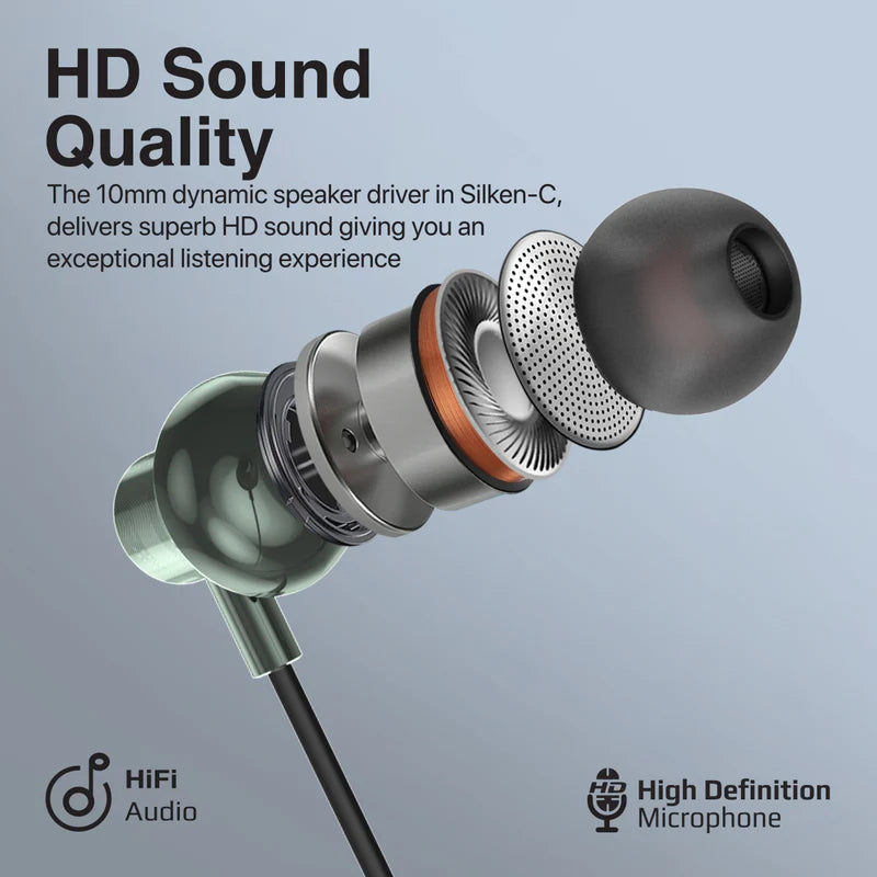 PROMATE IN-EAR WIRED EARP TYPE-C