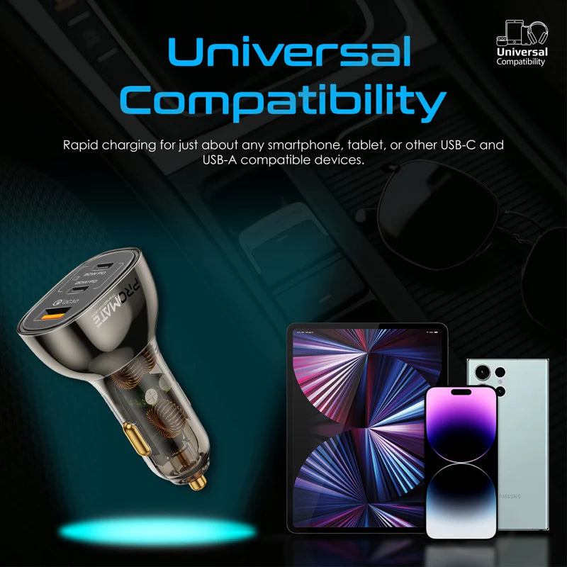 PROMATE 80W CAR CHARGER