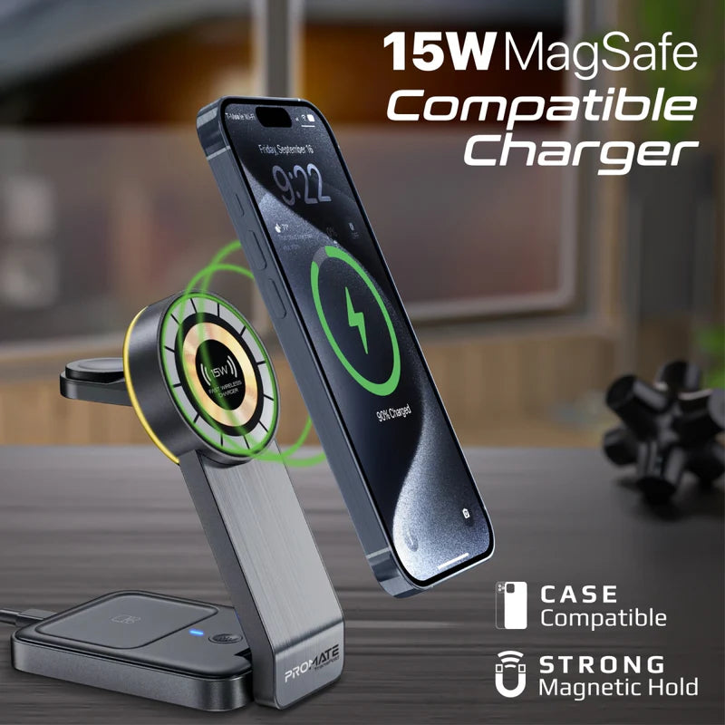 PROMATE 3IN1 CHARGING STATION