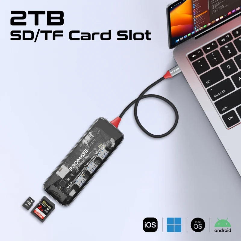 PROMATE 9IN1 ULTRA FAST HUB