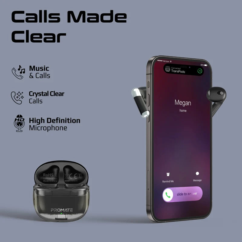 PROMATE TRANSPODS TWS EARBUDS