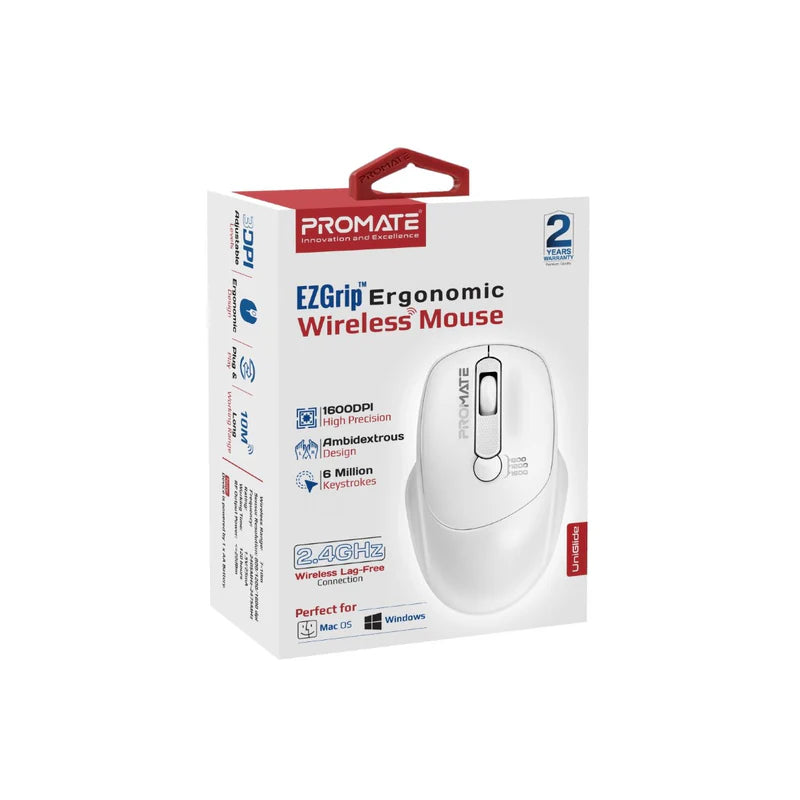 PROMATE EZGRIP WIRELESS MOUSE
