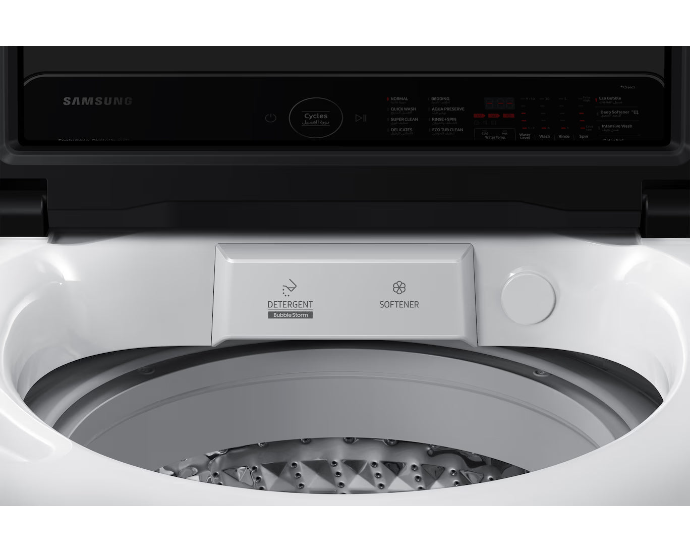 WA5000C Top load Washer with Ecobubble™ and Digital Inverter Technology