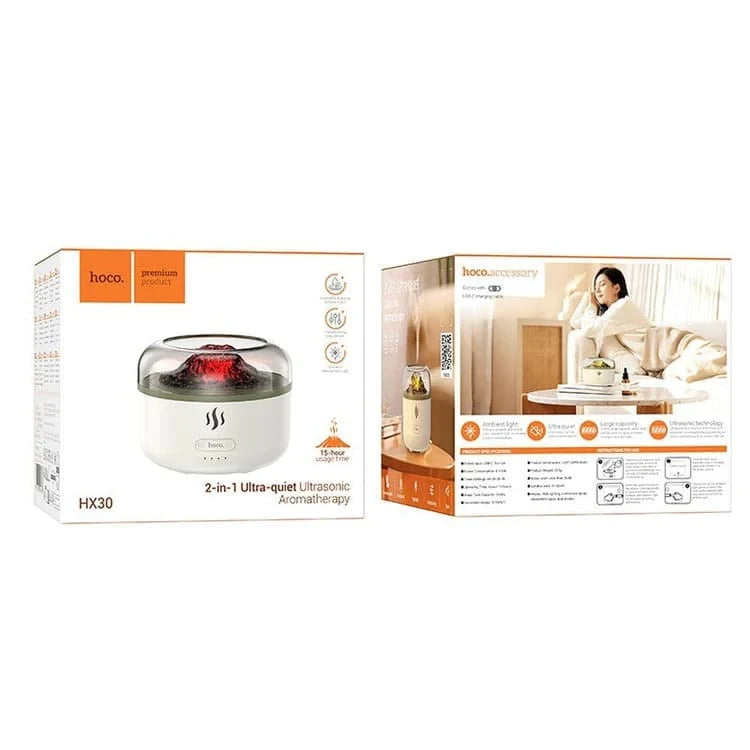 Hoco HX30 2in1 Ultra quiet Ultrasonic Aromatherapy